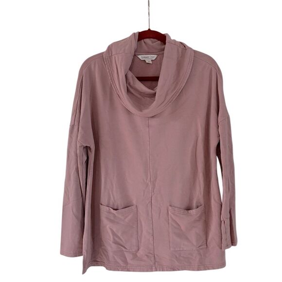 Coldwater Creek Mauve Cowl Neck Top MP - Picture 7 of 7